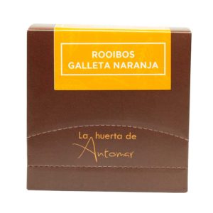 Infusiones Pirámide Rooibos Galleta Naranja