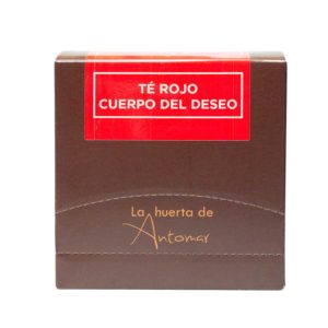 Infusiones Pirámide Té Rojo Cuerpo del Deseo